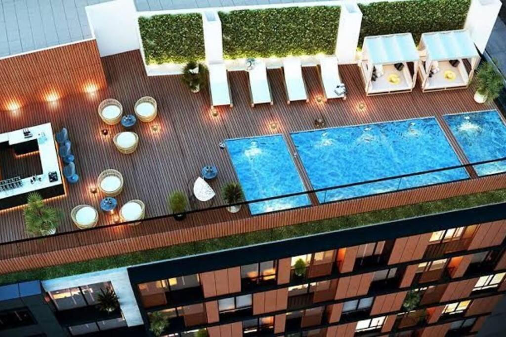 Departamento Con Hermosa Vista, Centrico Y Piscina Lima Exterior photo
